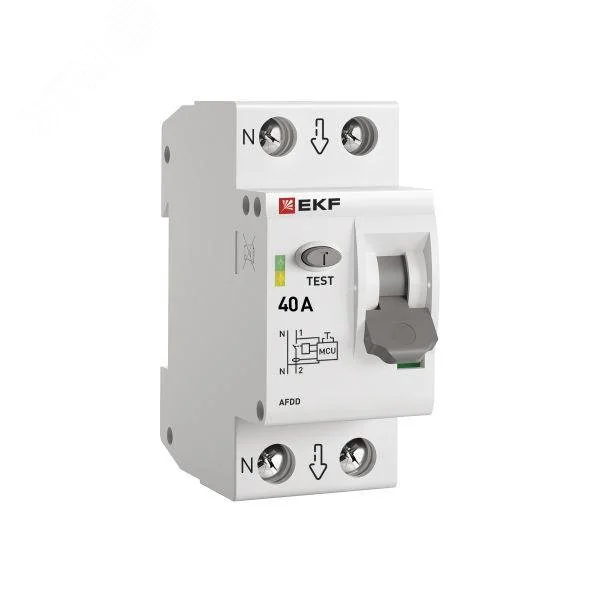 Устройство защиты от дугового пробоя (УЗДП) 1P+N 40А PROxima afdd-2-40-pro