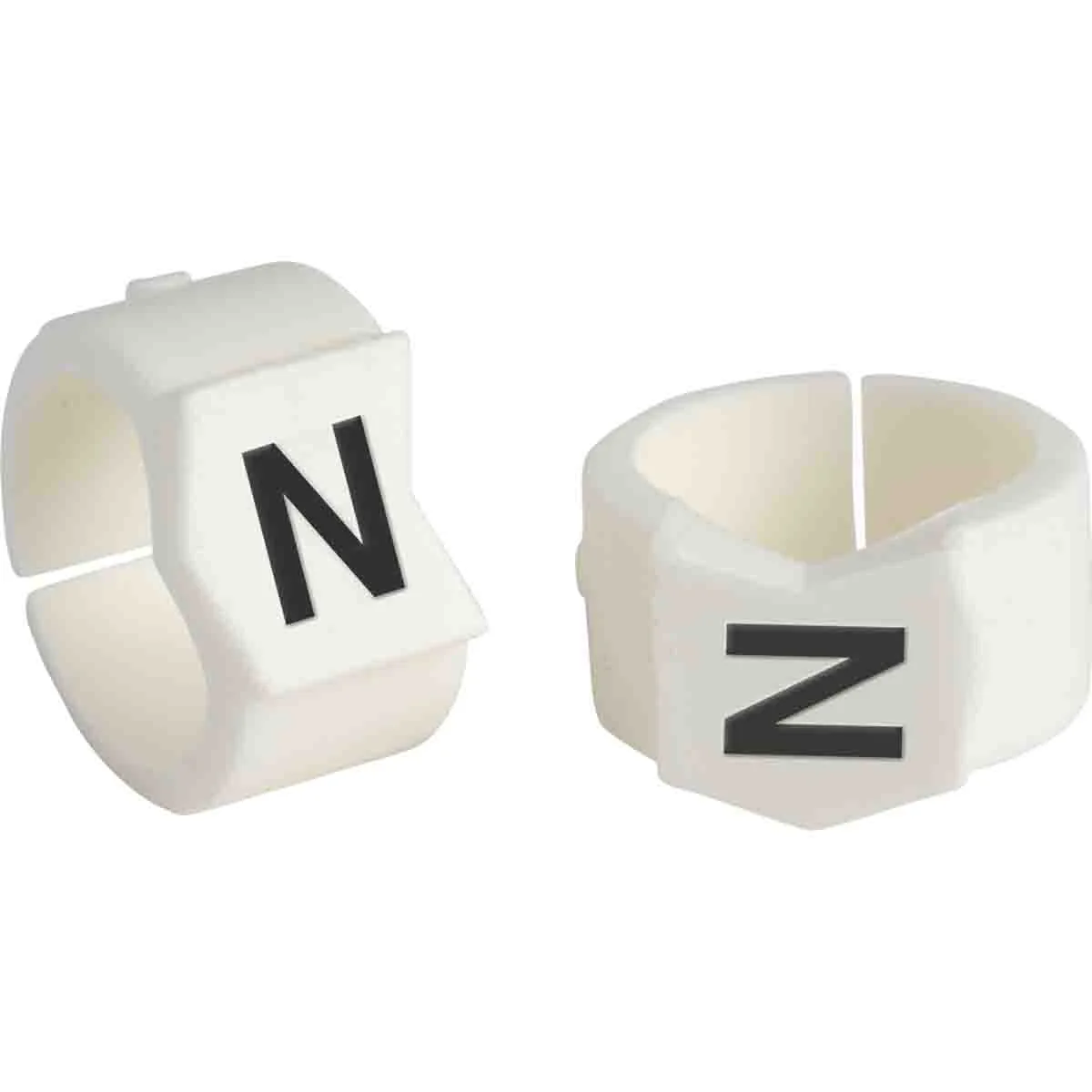 brd133623 - SCN-45-N клипсы белые, 50шт/упак, для провода 11,2-15,0мм диаметра, легенда N