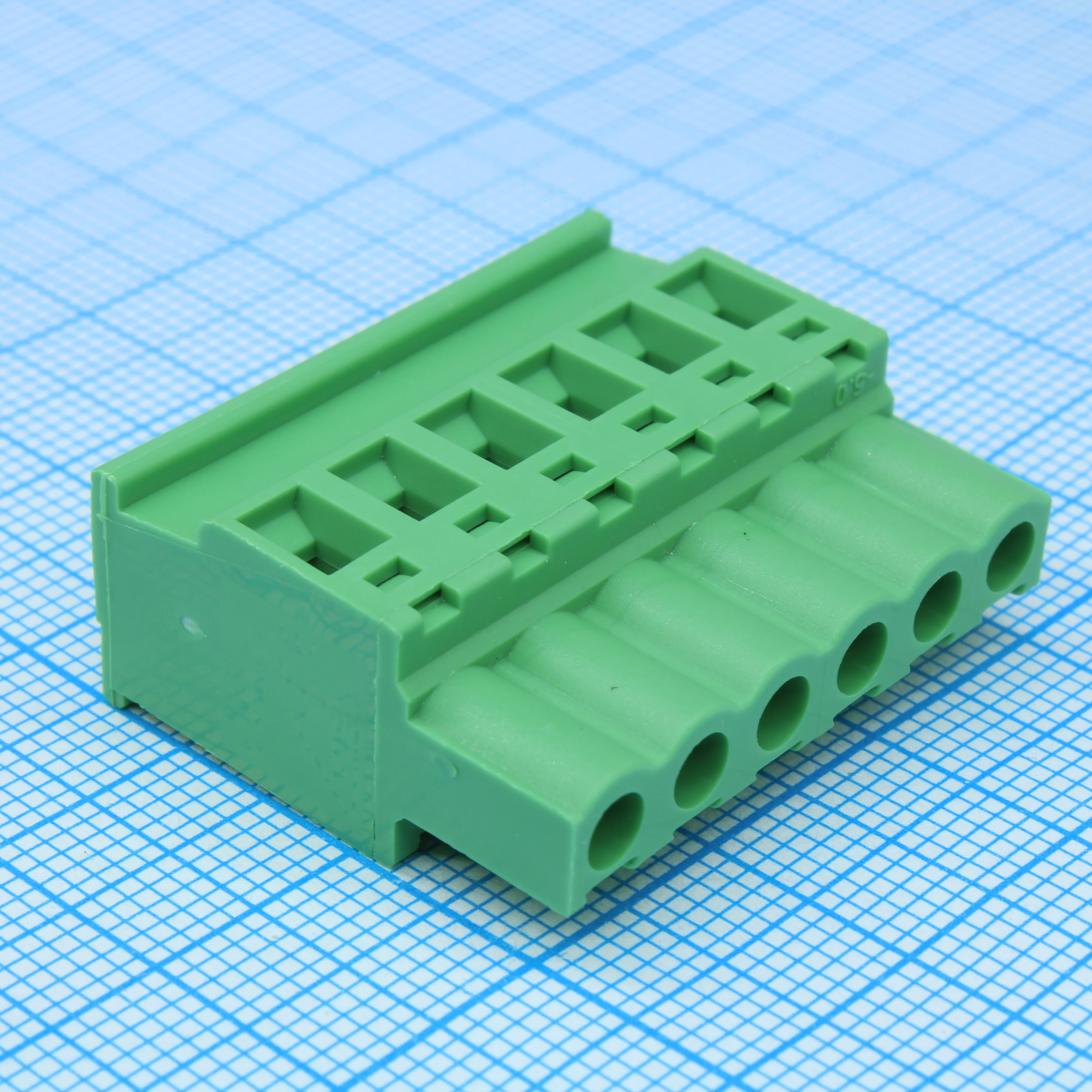 2EDGKB-5.0-06P-14-00A(H) - Разъемный клеммный блок, 6 контактов. Серия 2EDGKB-5.0