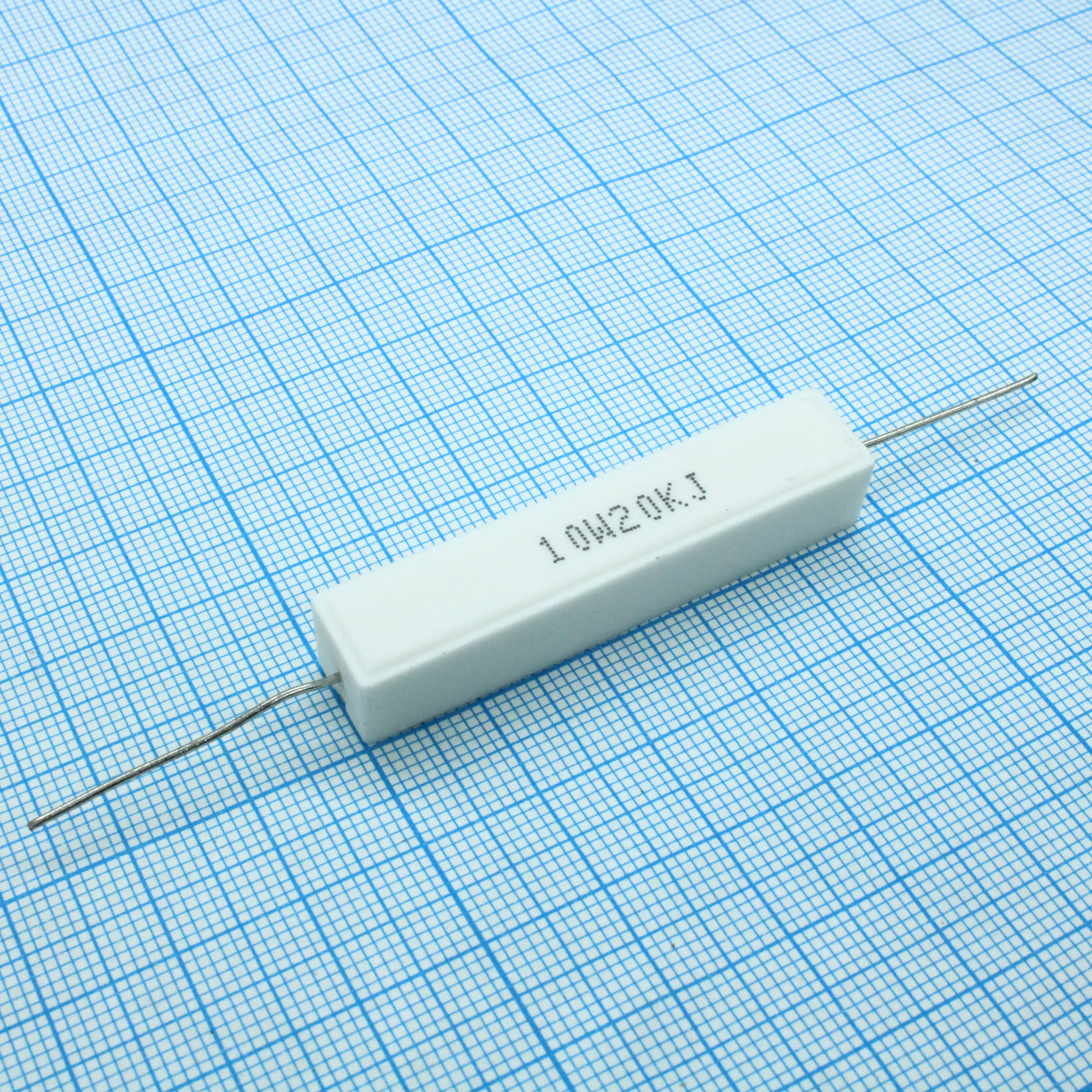L-KLS6-SQP-10W-20KRJ - Резистор аксиальный цементный 10Вт 20кОм ±5%