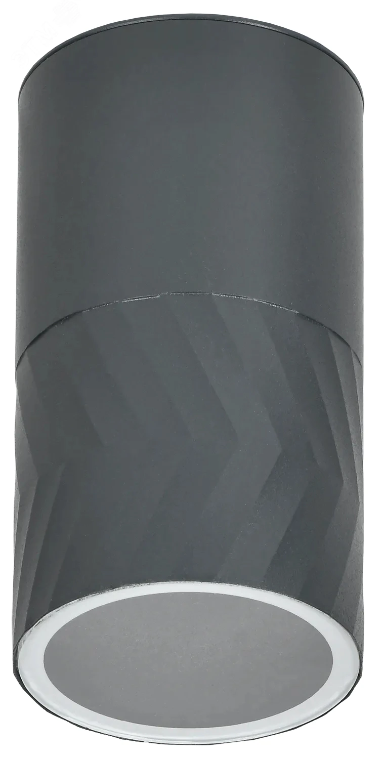 LIGHTING Светильник уличный 5110 потолочный под лампу GU10 IP65 серый IEK LT-UPU0-5110-GU10-1-K03