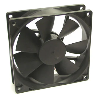 RQD 9225MS 12VDC - Вентилятор 12В 92x92х25мм, 2700 об/мин., 78.15м3/час, 31дБ, подшипник скольжения, тип вывода - провод