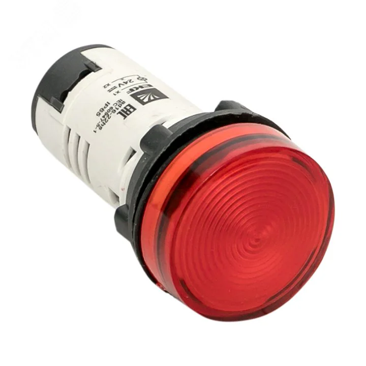 Матрица светодиодная AD16-22HS красная 24В AC/DC IP65 PROxima ledm-ad16-r-24-65 - Лампа индикаторная светодиодная