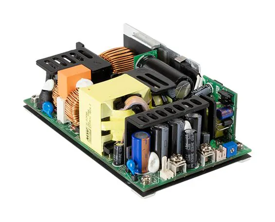 EPP-500-54 - AC-DC, 320.2Вт (вент. 500Вт), ККМ, вход 80…264V AC, 47…63Гц /113…370В DC, выход 54В/5.93A (вент. 9.26А), рег. вых 51…56В, изоляция 3000В AC, открытая плата 127х76х40мм, -30…+70°С, доп. выход 12В/0.5А, выход SB 5В/1А