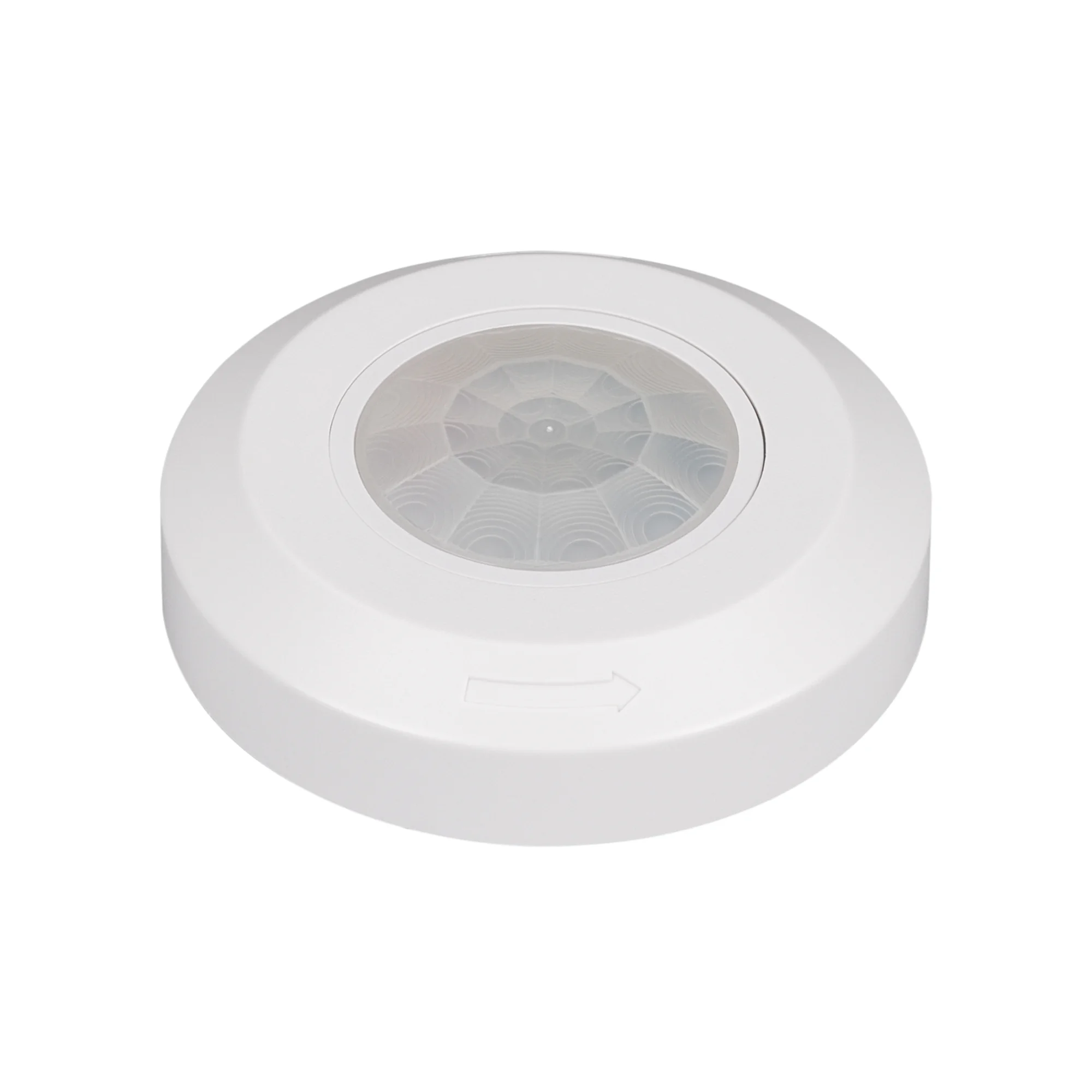 Датчик движения PRIME-PIR-SURFACE-R76-200W (230V, 0.87A, SLIM, IP20) 031845 - Инфракрасный датчик движения, совмещенный с датчиком освещенности. Высота установки 2.2 - 4 м. Угол обнаружения 360° в горизонтальной плоскости. Настройки: время отключения (10 