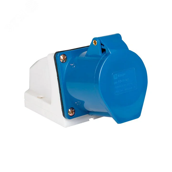 Розетка наружн. уст. 16А 220В 2P+PE IP44 (113) ps-113-16-220