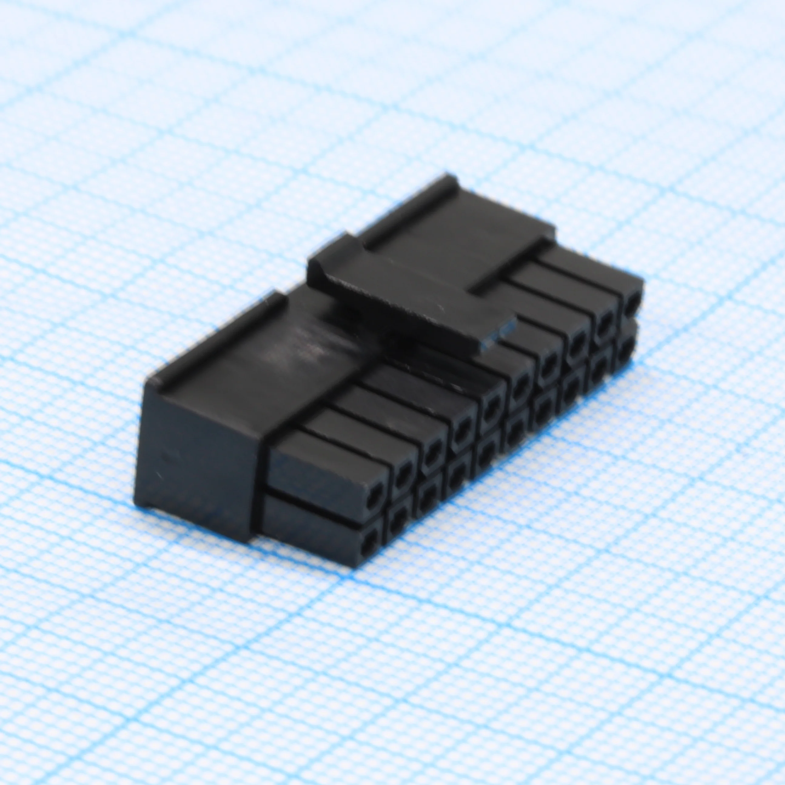 L-KLS1-XM1-3.00-2X10-MH - Корпус разъёма 2х10 контактов шаг 3мм