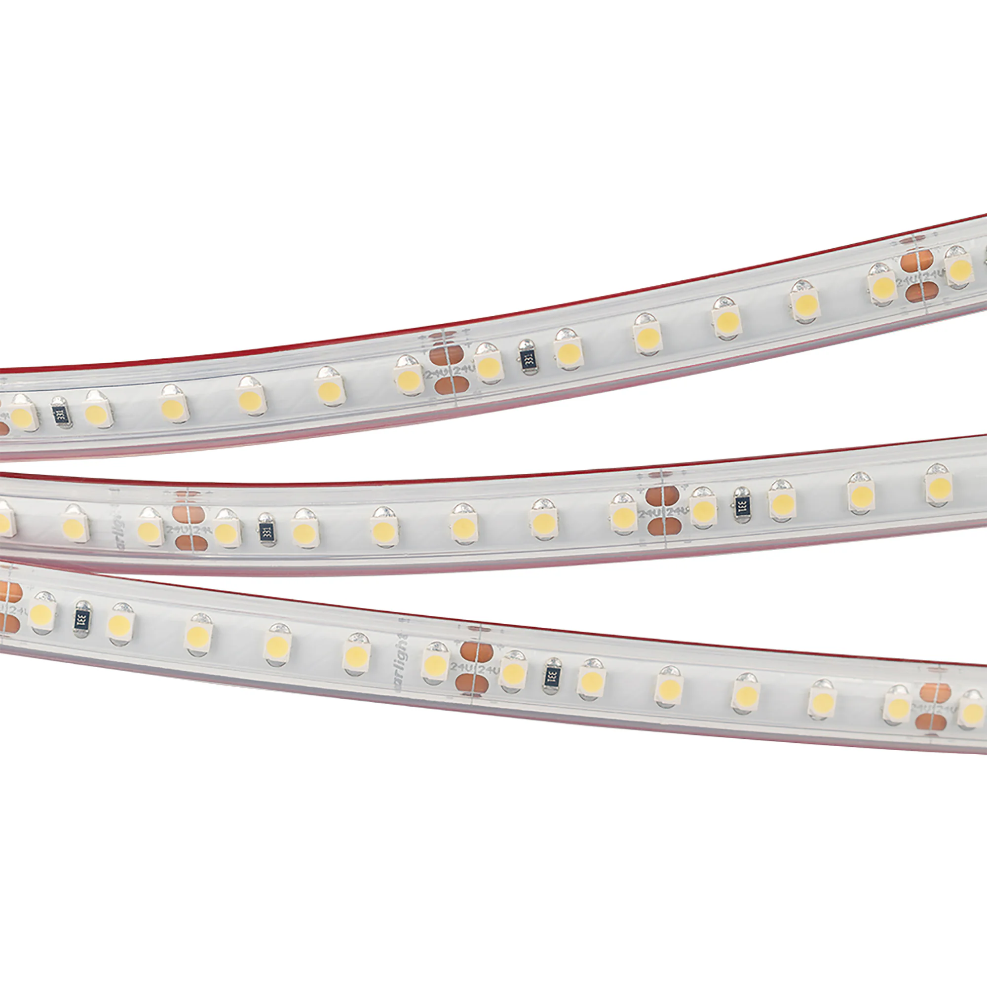 Лента RTW 2-5000PS-50m 24V White6000 2x (3528, 120 LED/m, LUX) 024574 - Рулон 50м герметичная IP67 лента LUX. Макс.длина подключения 5м. Светодиоды smd 3528, 120шт/м, белая плата 8мм, скотч 3М. Цвет БЕЛЫЙ 5800-6500K. Угол 120°, цветопередача CRI>85. Питан
