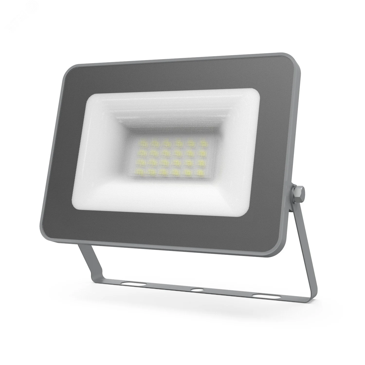 Прожектор светодиодный Qplus 20 W 1700 lm IP65 6500K графитовый серый 1/20 690511320