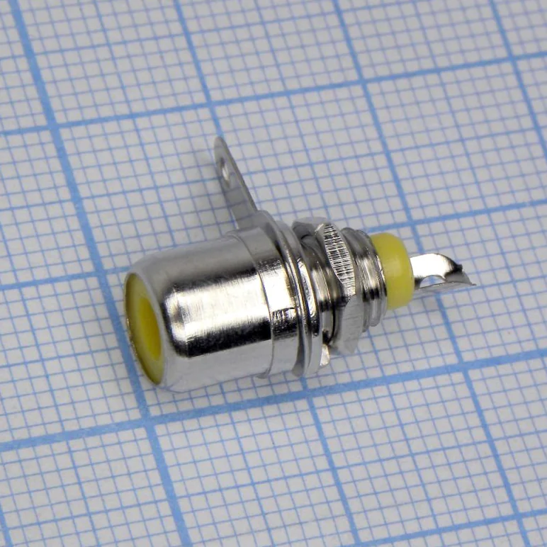 RCA 4010 (2703)Y гнездо на блок - RCA гнездо блочное, разъем типа "тюльпан"