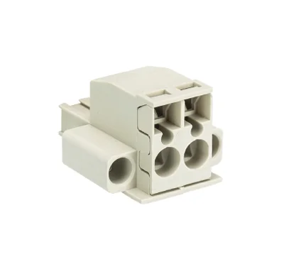 Розетка Wiecon 8113 BFK / 2 TOP K F - Розеточный разъем, угловой, на кабель, с монтажными фланцами, шаг 5 мм, 2 полюса, номинальное сечение: 2,5 мм кв., пружинная фиксация провода, 400V, 12А, с маркировкой, цвет: серый, серия 8113 BFK F