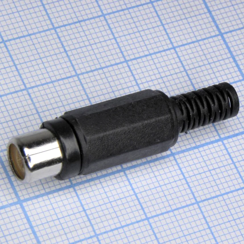 RCA 4005 K(4006) - RCA гнездо кабельное, разъем типа "тюльпан"