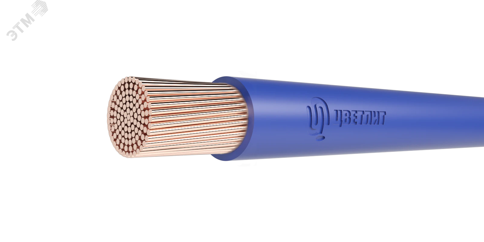 Провод ПуГВнг(А)-LS 1х6 450/750В С (бухта) (м) 00-00130531