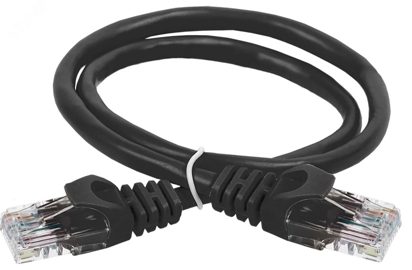 Патч-корд категории 6 UTP LSZH 3м ч-рный PC09-C6UL-3M