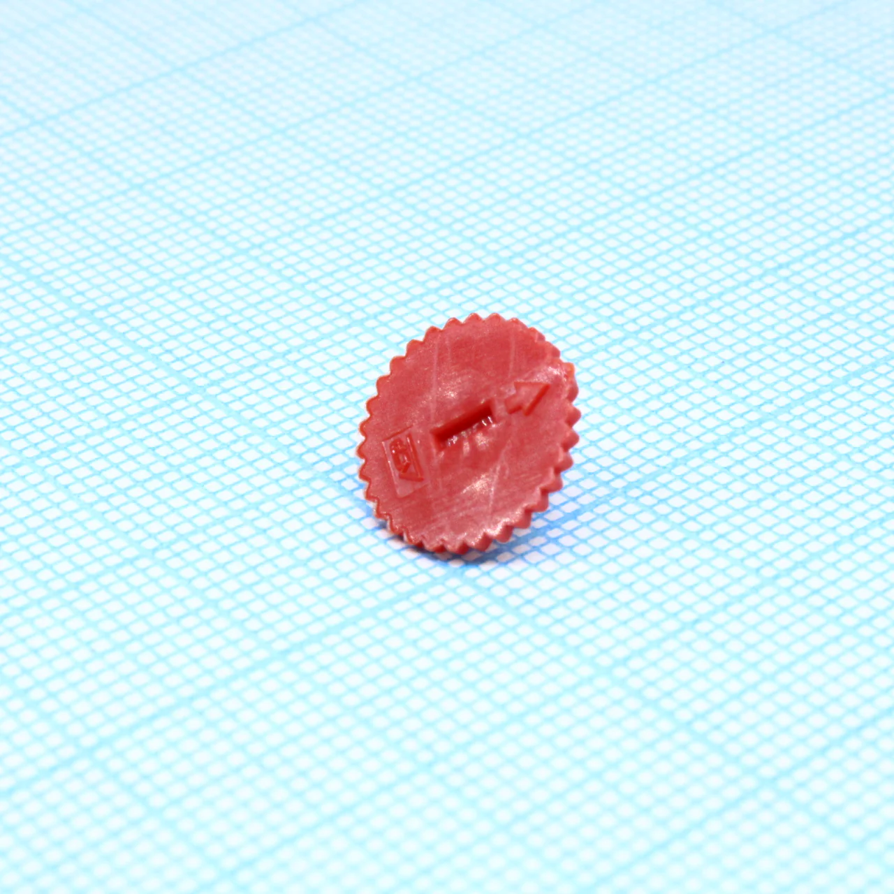 CA9 FIG 9002 ROJO - Ручка (колесо) к CA9 красная ф=11.5мм