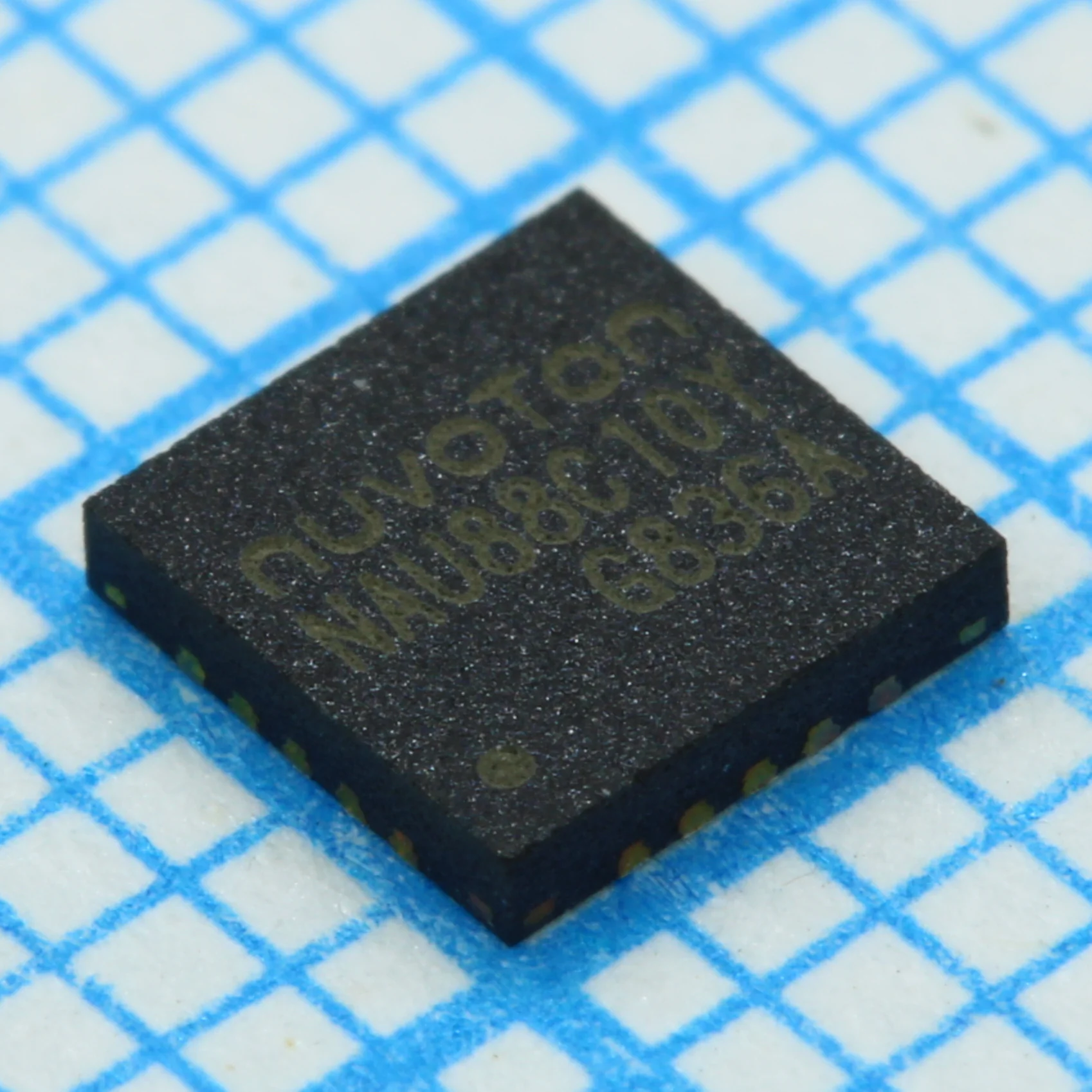 NAU88C10YG - Аудио интерфейс 24бит шины I2C, I2S, PCM, Serial 20-QFN (4x4)