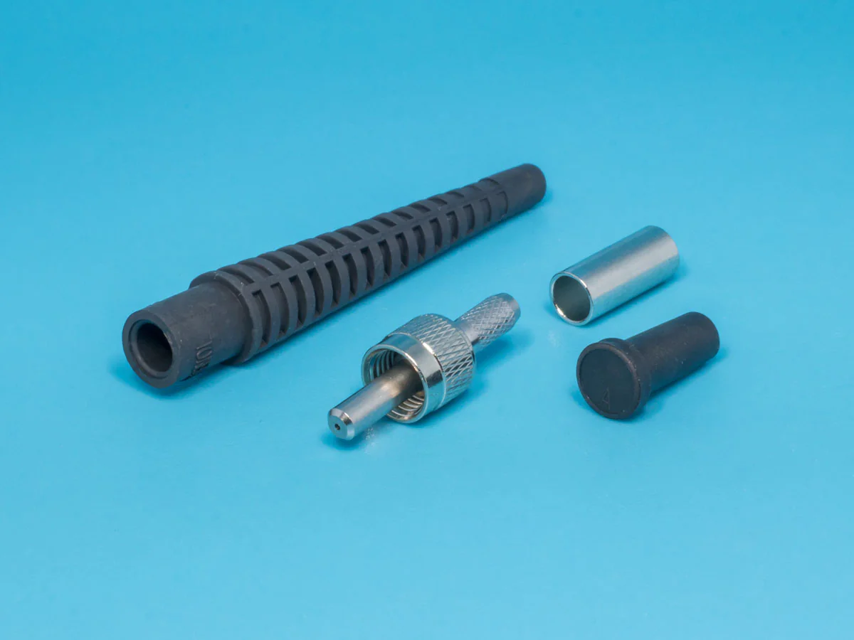 SMA 905-150-5004 - Разъем SMA волоконно-оптический, 905-150-5004, 436 микрон, Amphenol