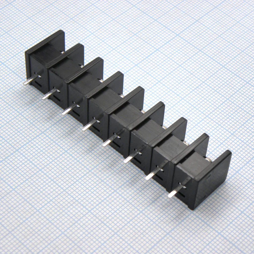 DG35C-B-08P-13-00A(H) - Барьерный клеммный блок 8 контактов. Серия DG35C-B