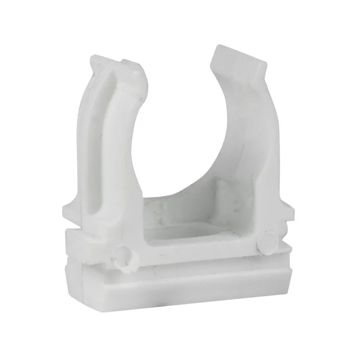 Крепеж-клипса d20 мм (10шт) белая Plast derj-z-20-white