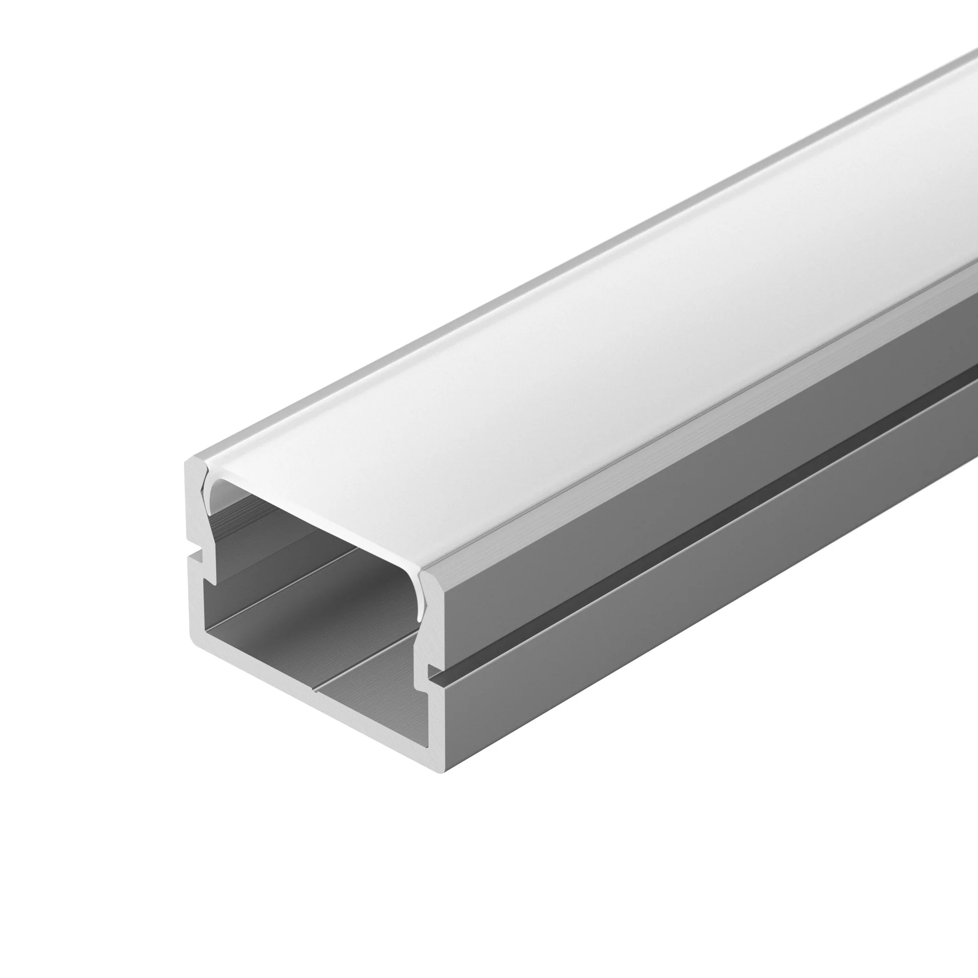 Профиль SILER-2000 ANOD 025490 - Алюминиевый профиль для герметичных лент в оболочке, серии 5000PFS, 5000PS и другие.  Расширенная площадка для лент в оболочке до 15мм. Габаритные размеры (LхWхH): 2000x19x12 мм. Ширина площадки для ленты 16 мм.