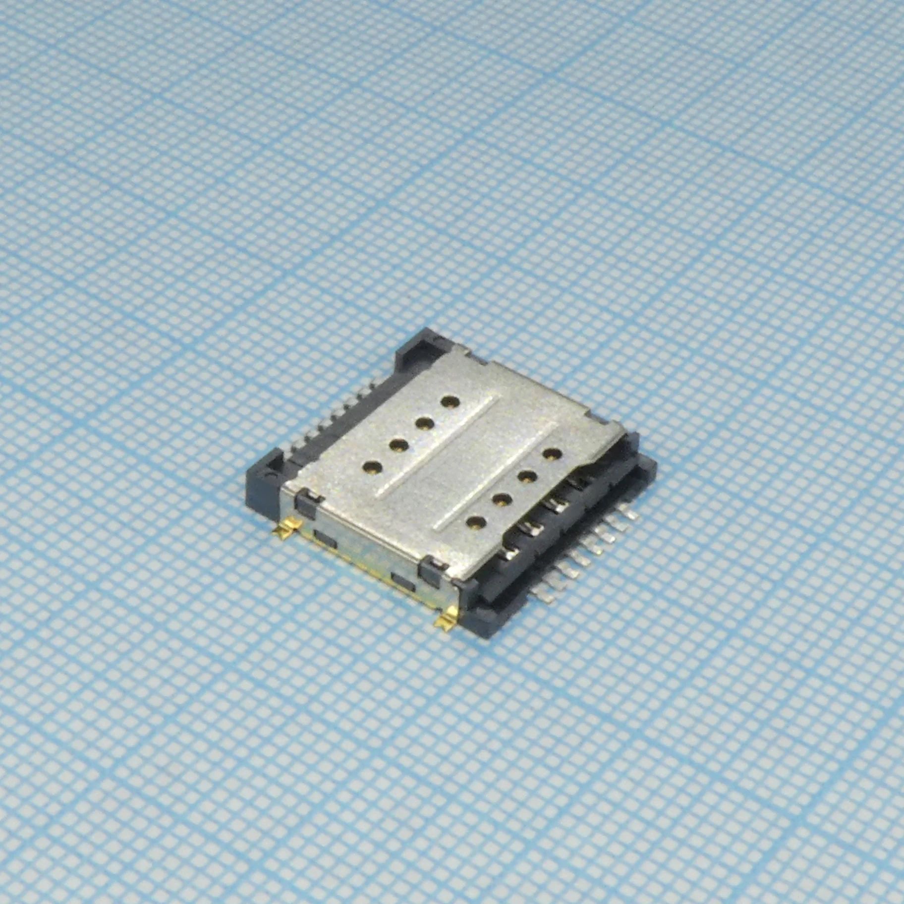 115H-BA00 - Двойной держатель Mini SIM карты -40°С...+85°С