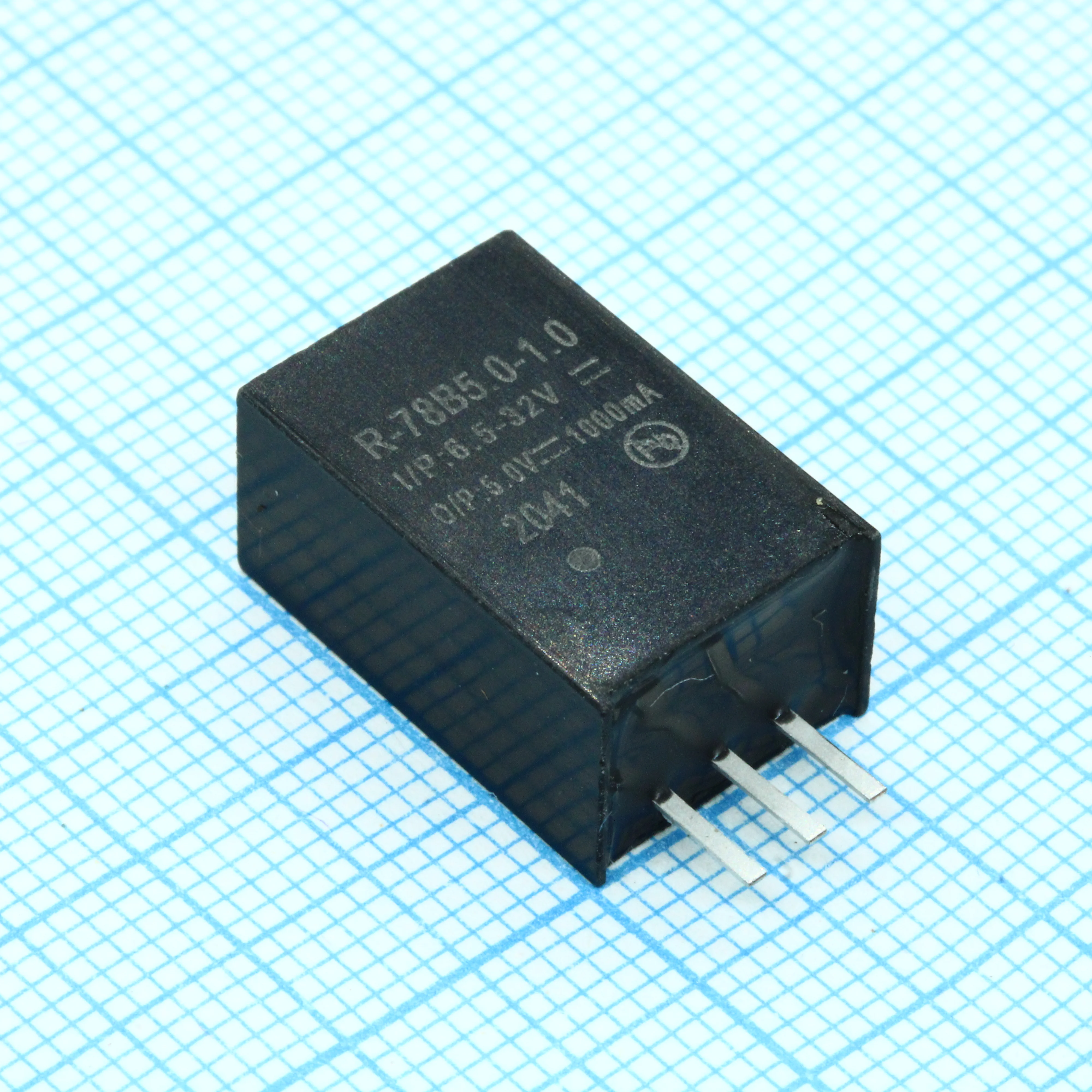 R-78B5.0-1.0 - Преобразователь DC/DC без изоляции вход 6.5-32В выход 5В 1A 5Вт SIP3