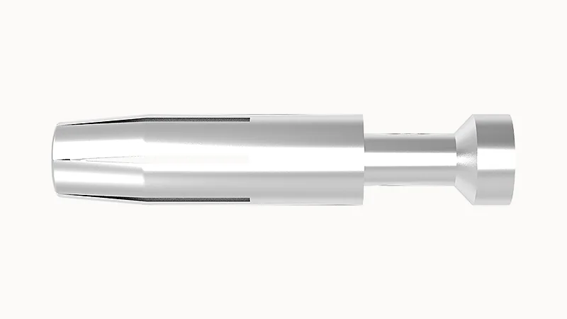 Розеточный обжимной контакт (Ag) 16A-SF-4.0 - Розеточный обжимной контакт, номинальный ток: 16A, номинальное сечение: 4,0 мм кв., тип покрытия контактов: серебро