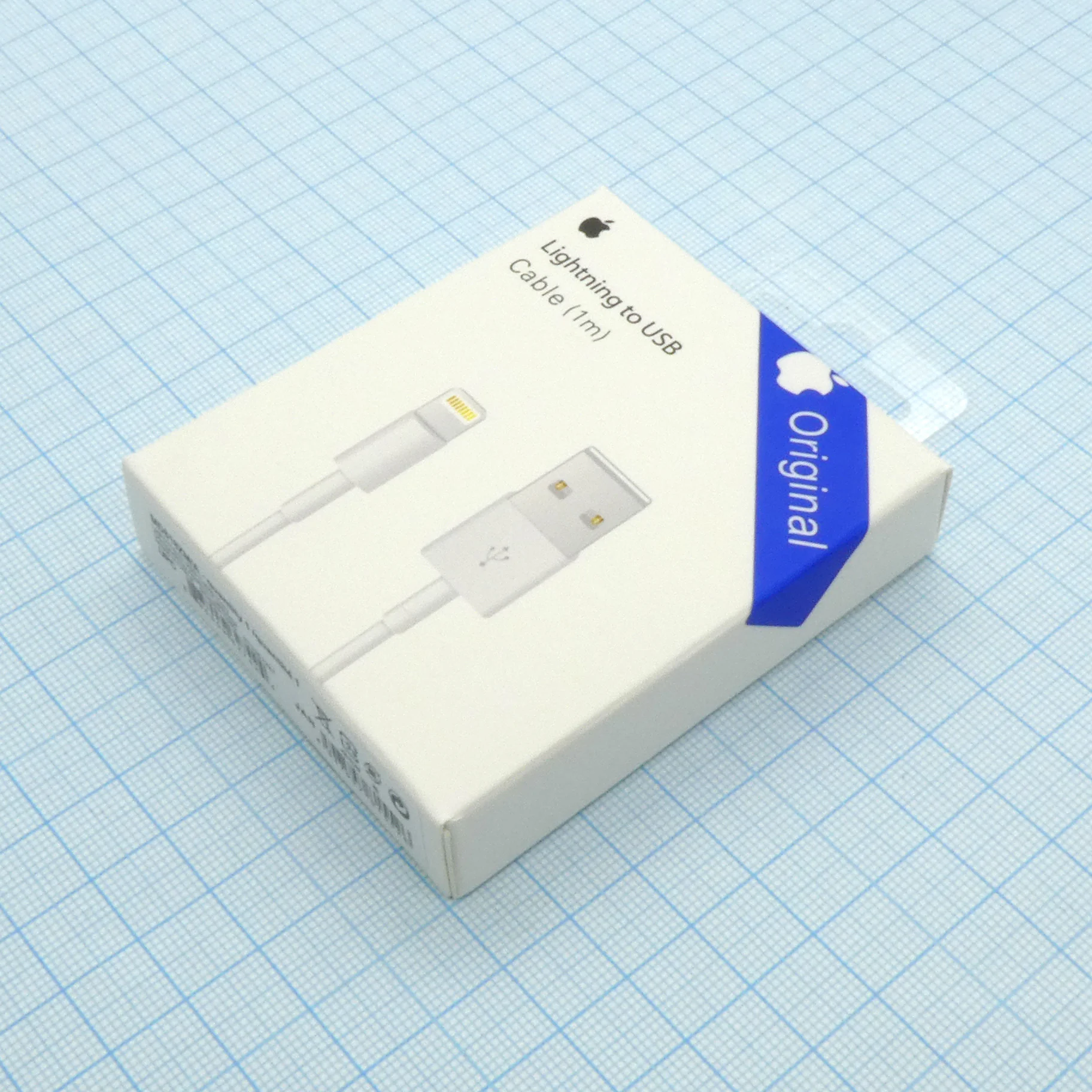 Шнур USB A (шт.) - Lightning (шт) 1м - (USB для IPhone 5/6/7, IPad)