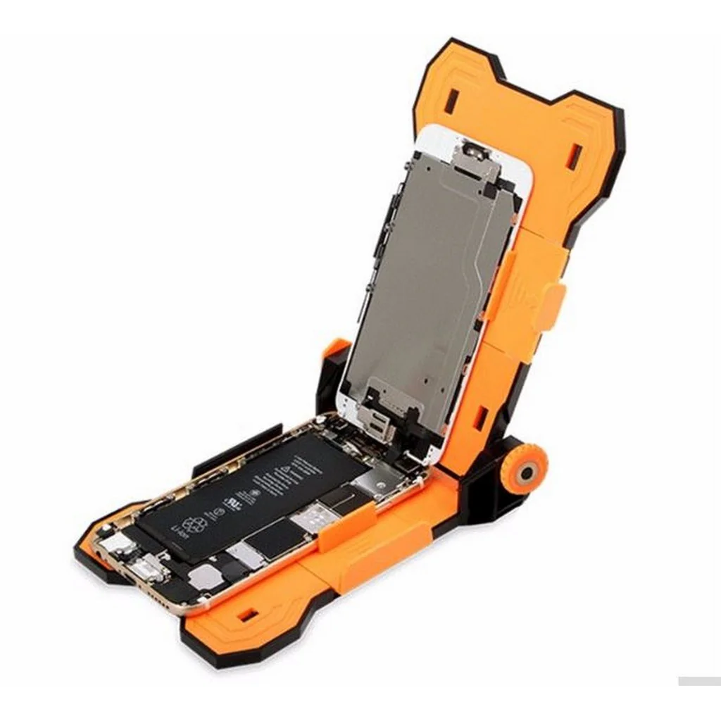 Набор инструментов JM-Z13 - Для ремонта iPhone. Держатель экрана, 3 отвертки