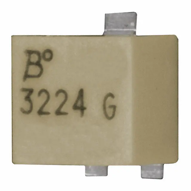 3224G-1-502E - Потенциометр многооборотный керметный 5кОм 0.25Вт SMD