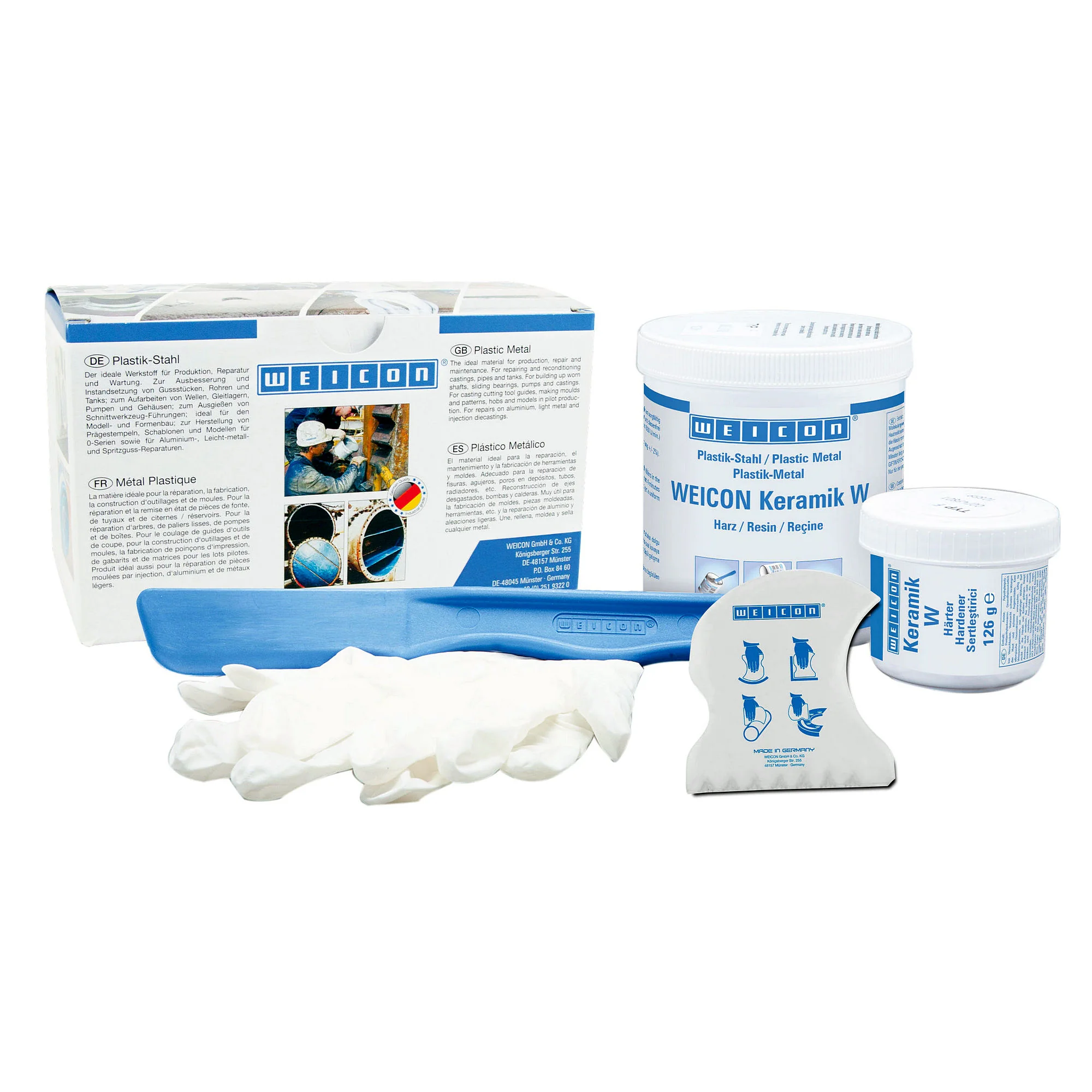 wcn10460005 - 10012232 WEICON Ceramic W (0,5 кг) Пастообразный композит с минеральным наполнением