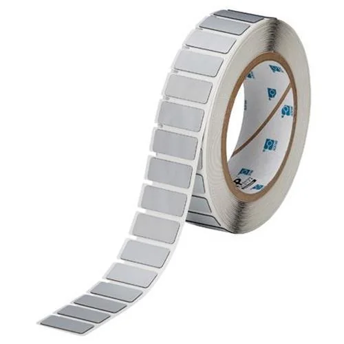 brd805806 - THTEP-03-7593-SV этикетки (EPREP) этикетки, материал В-7593, полиэстер, серебро, размер 27х15 мм, 1 500 шт. в рул.