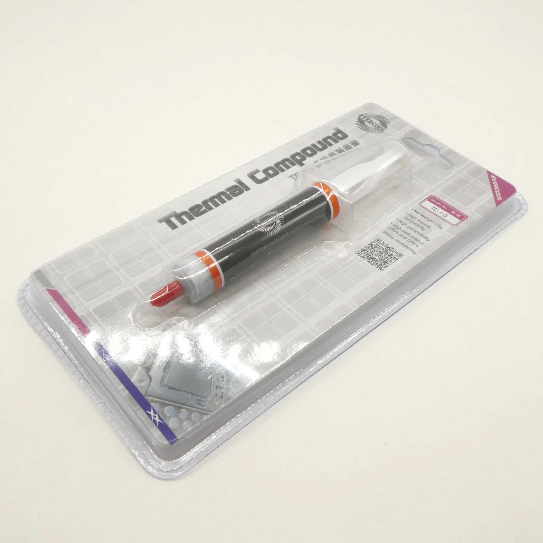 TC-10 - Термопаста шприц, 10г (Теплопроводность 3.8Вт/мK)