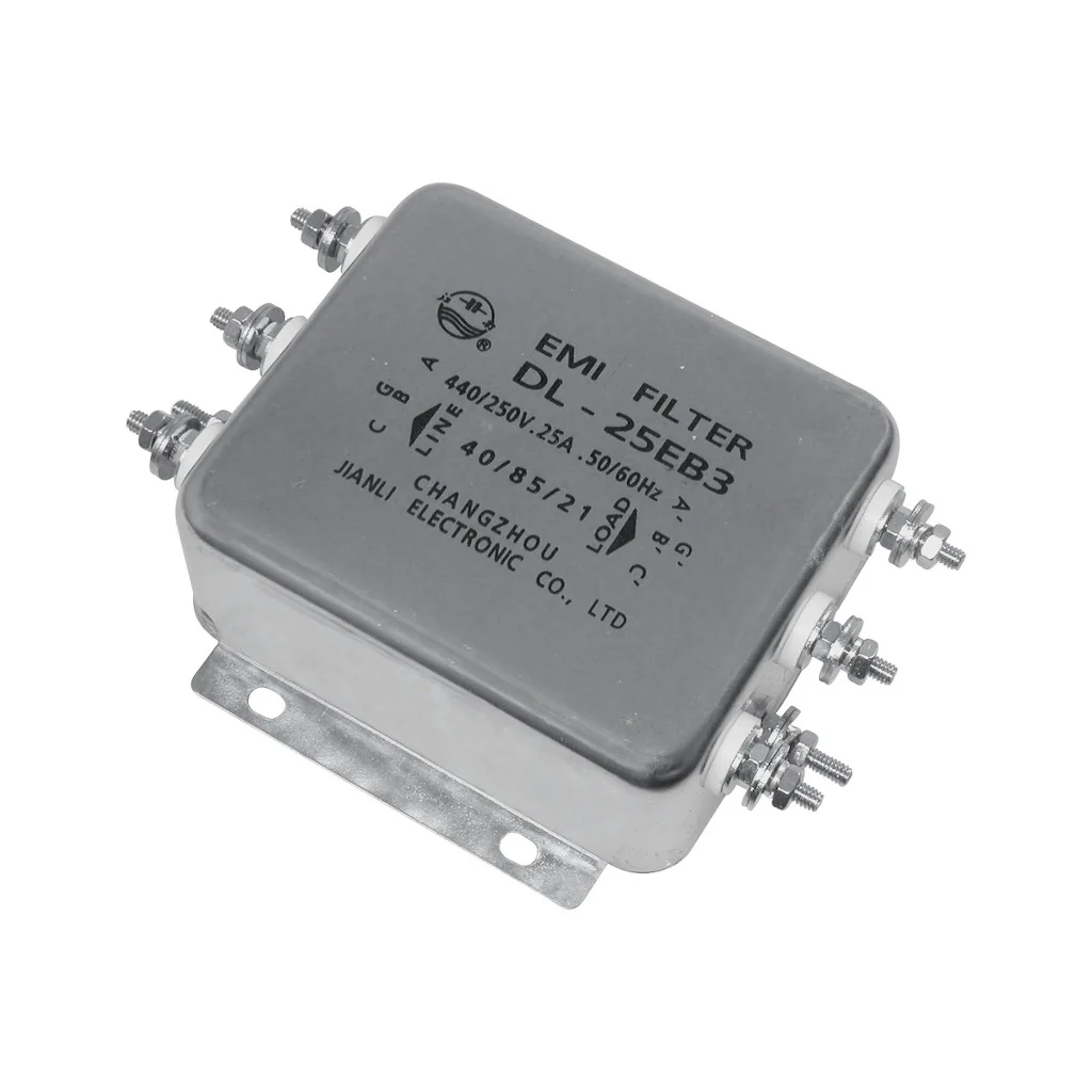 DL-25EB3 - Трехфазный сетевой фильтр 3х25А 250В