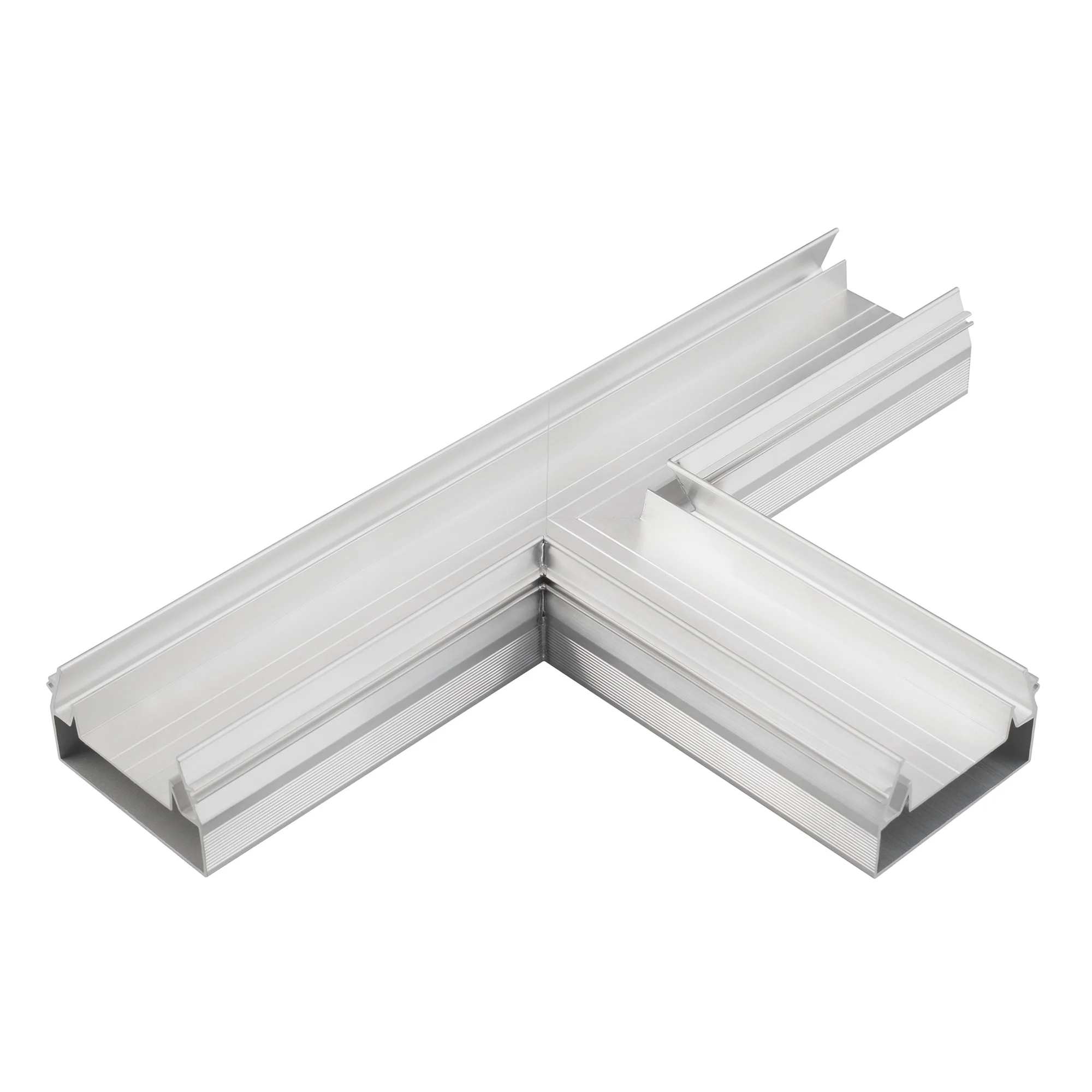 Угол STRETCH-S-50-CEIL-CENTER-T90 тройной (GAMMA50) 046878 - Угловой Т-образный соединитель 90 градусов профиля STRETCH-S-50-S-CEIL-CENTER-2000 (GAMMA50). Цена за штуку.