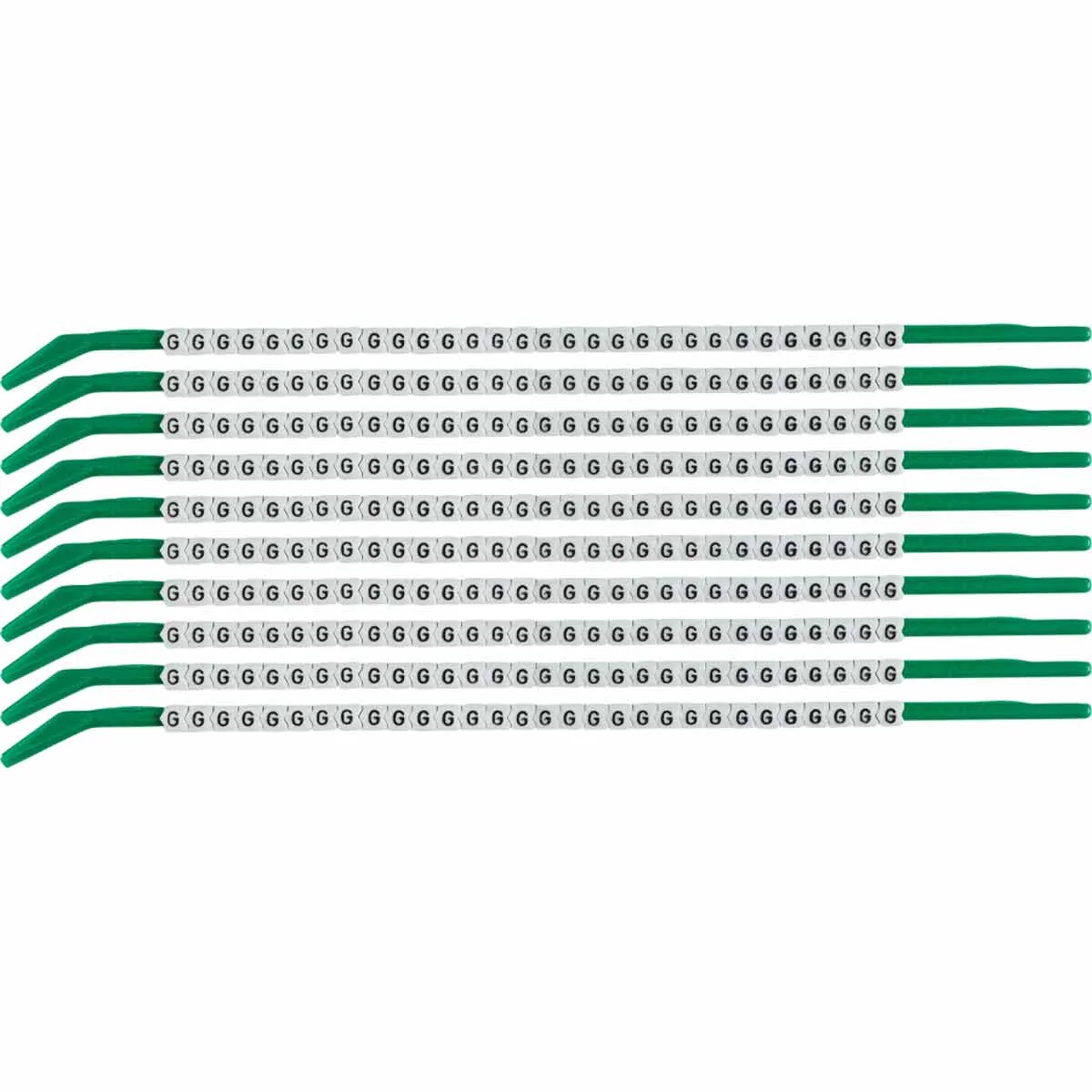 brd313166 - SCN-09-G клипсы, легенда "G", нейлон, для провода диаметром 2.5-3.0мм, 300 шт. в упак.