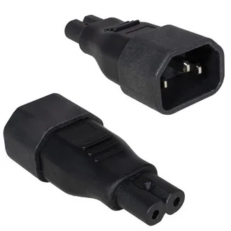 AC-017 - Разъем питания серии AC, переходник стандарта C7 на C14, 10А 250В