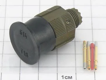 Розетка СНЦ144-3/9РО11-NWК "5"