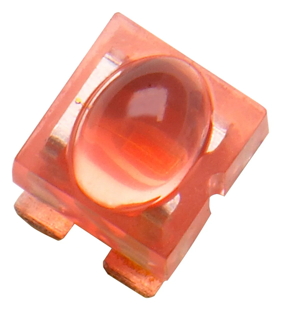 ALMD-LG37-XZ002 - Светодиод стандартный SMD купол 4мм красный AlInGaP 40x100°