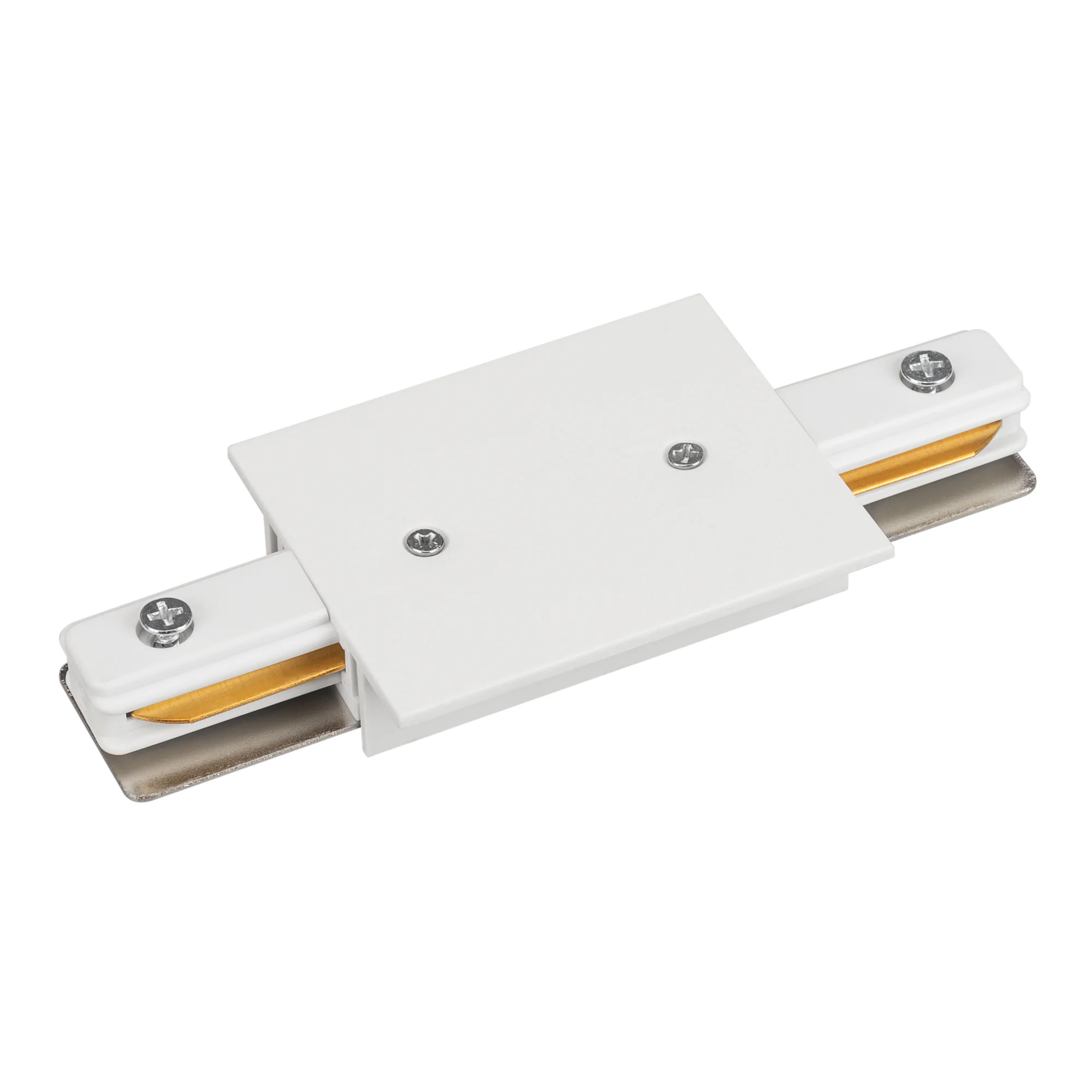 Коннектор прямой LGD-2TR-CON-MINI-STRAIGHT-F-WH (C) 038676 - Линейный коннектор для соединения 2TRA (на 2 провода) встраиваемых треков LGD в линию. Цвет белый. 143х35х20мм. При использовании с треками и аксессуарами другой серии возможно отличие по цвету.