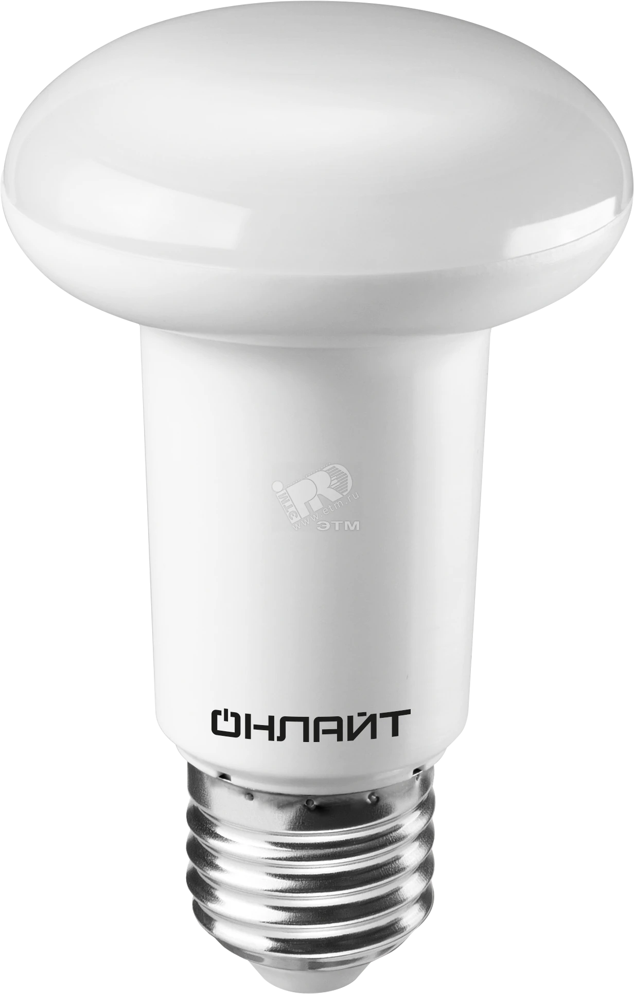 Лампа светодиодная LED зеркальная 8вт E27 R63 теплый 19220