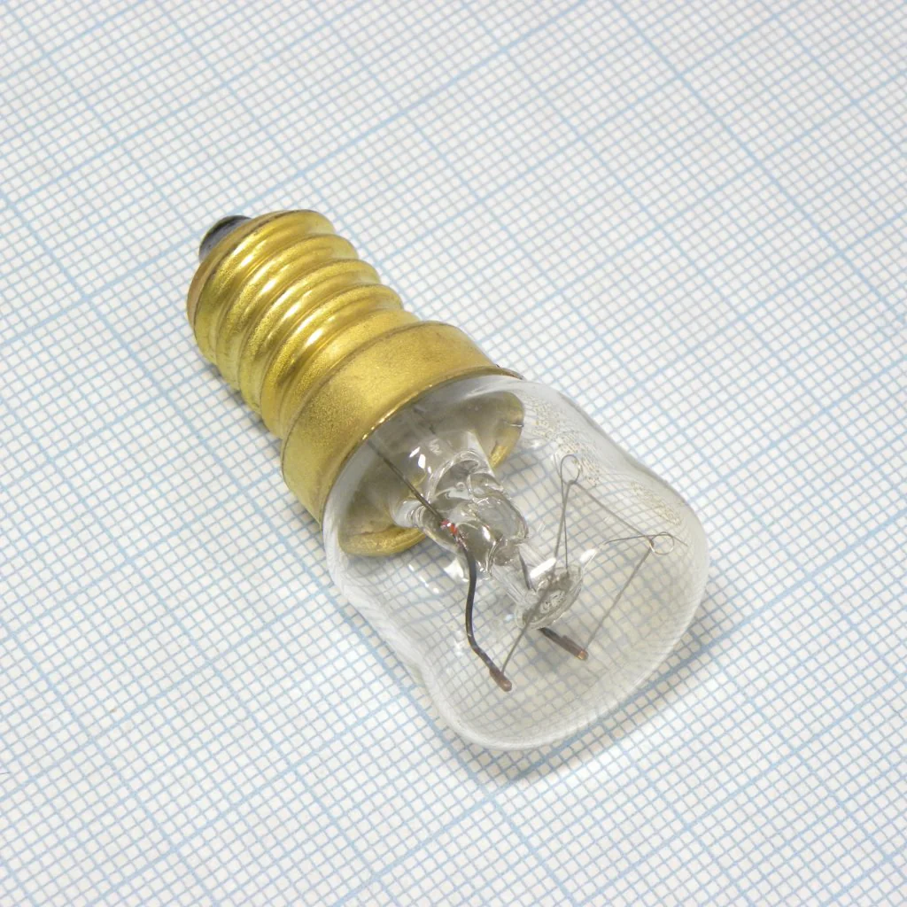 Лампа для духовой печи 15W 300C - Лампа для духовых шкафов 230V 15W, резьбовой цоколь E14