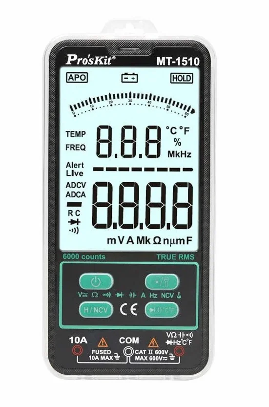 MT-1510 - Карманный мультиметр True RMS