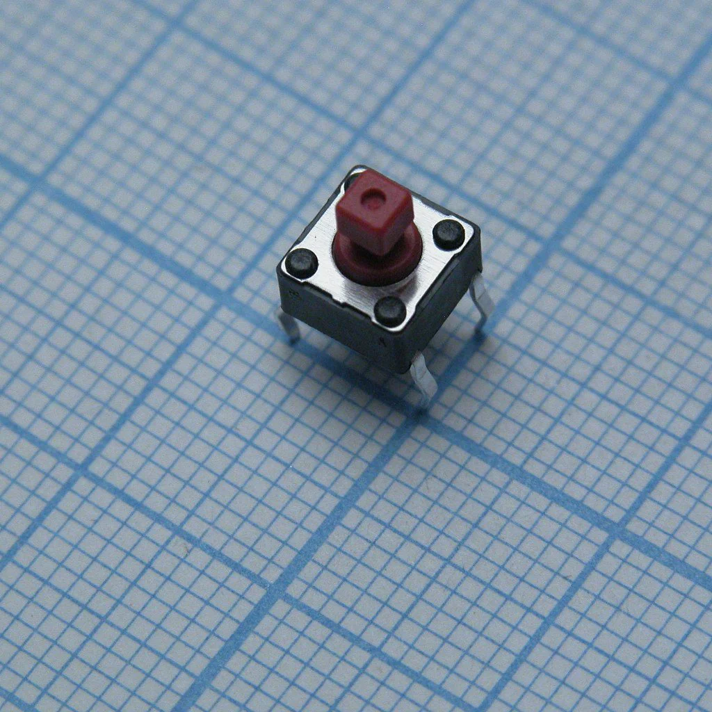 DTS-644R-V - Кнопка тактильная миниатюрная