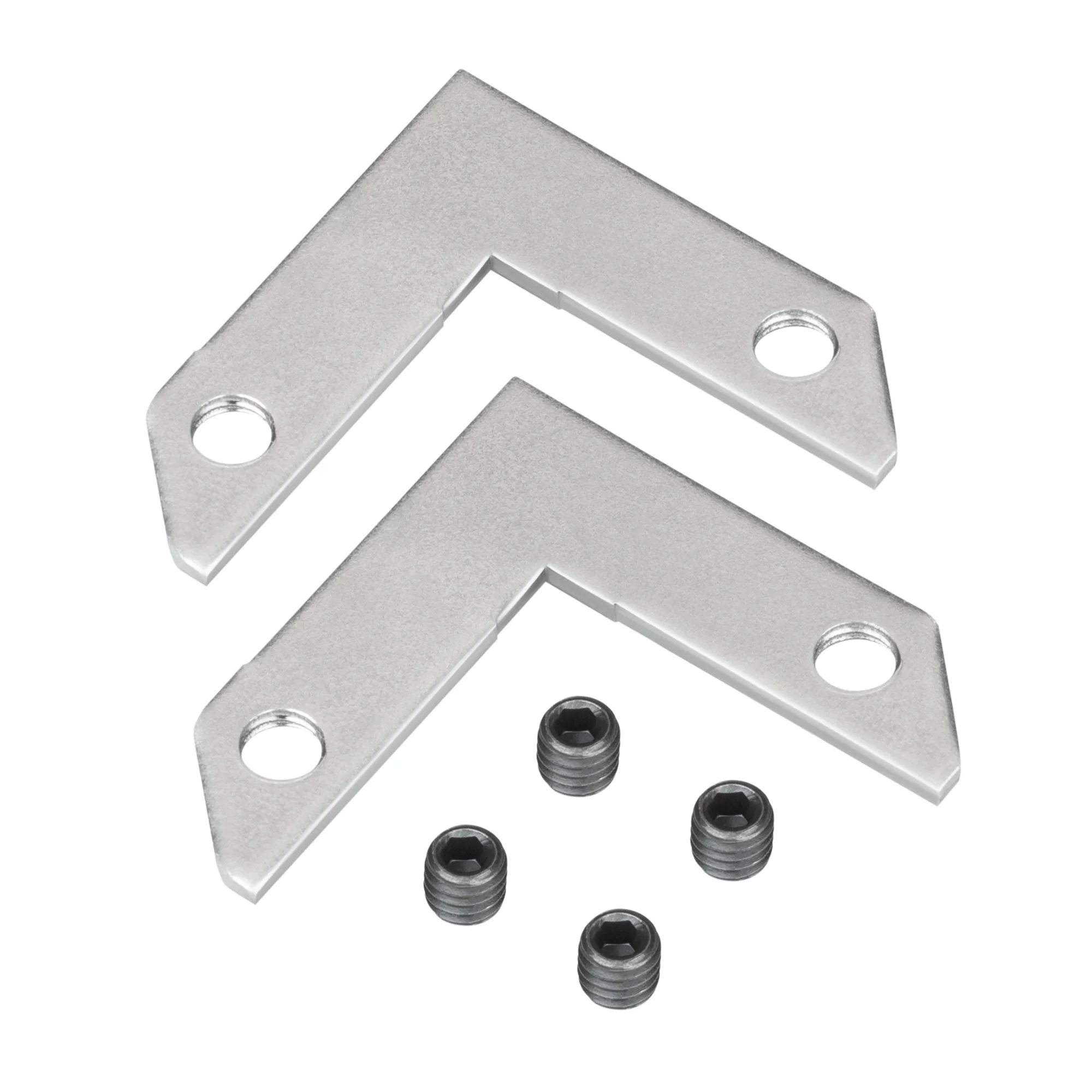 Соединитель профиля MAG-STRETCH-ORIENT-2620-90 Set 044206 - Угловой соединитель профиля MAG-STRETCH-ORIENT-2620 (в вертикальной плоскости), профиля SL-LINE-2011M (в горизонтальной плоскости). В комплекте 2 соединителя, винты. Цена за комплект.