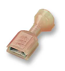 2-520273-2 - Наконечник кабельный ножевой (гнездо) обжимной