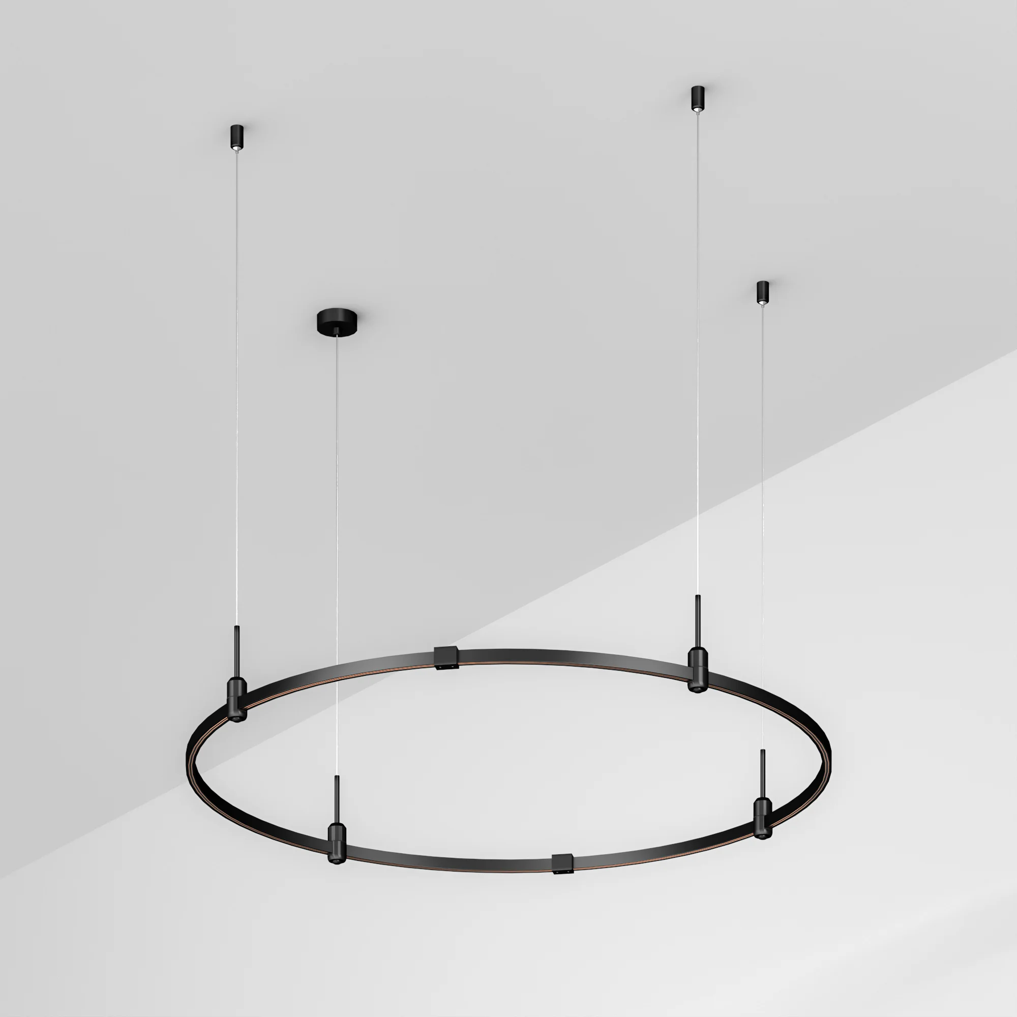 Трек ART-APRIORI-ROUND-HANG-R1200 (BK) (Arlight, IP20 Металл, 3 года) 048490