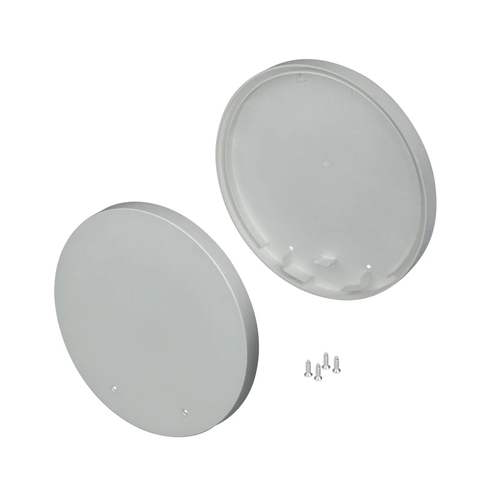 Заглушка SL-ROUND-D120 019285 - Пара заглушек для профиля SL-ROUND-D120 с экраном. В комплекте 2 заглушки, 4 шурупа. Цена за весь комплект.