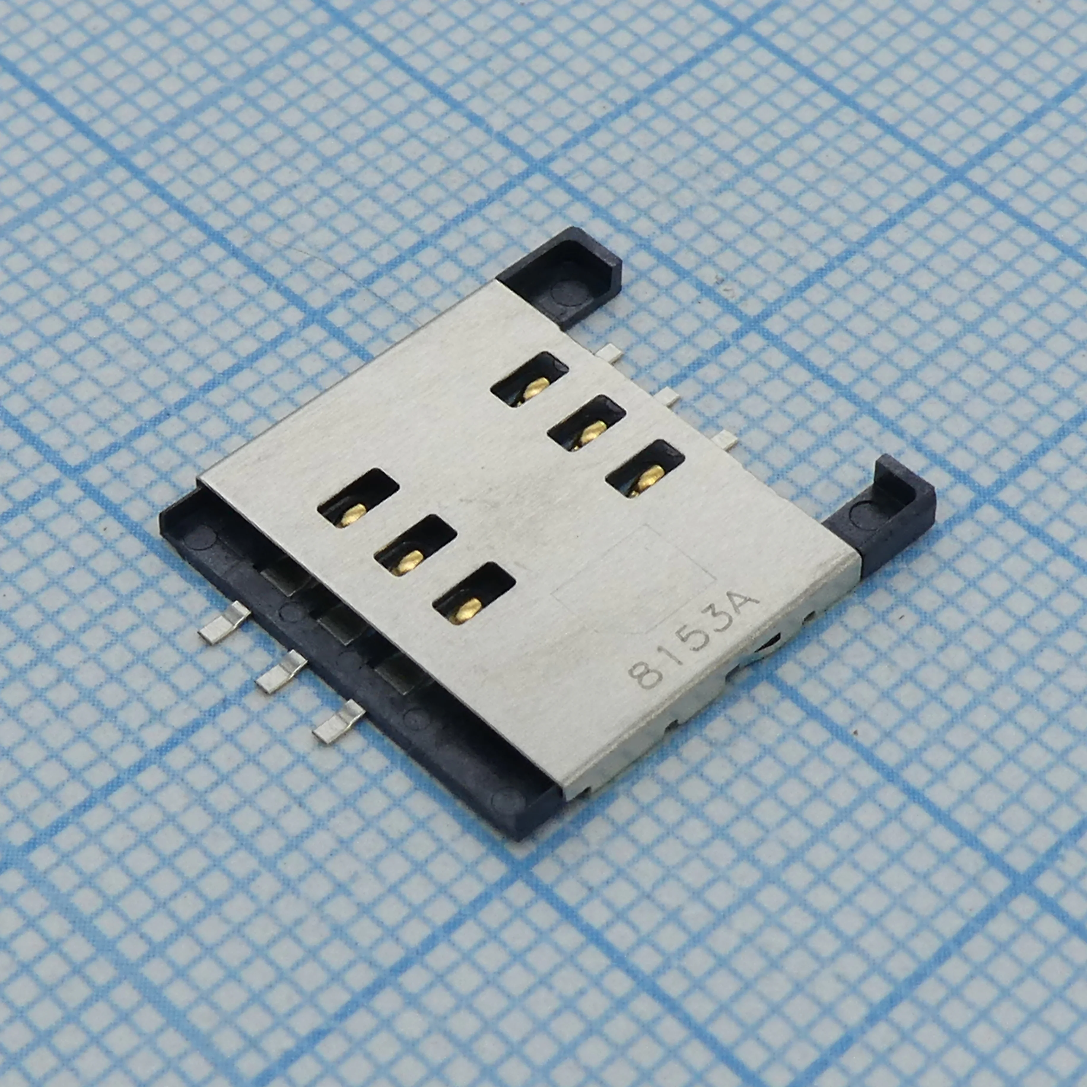 1050480001 - Низкопрофильный держатель SIM карты 1.45мм