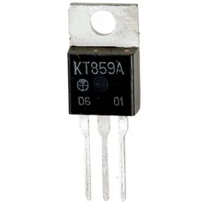 КТ859А - Биполярный транзистор, NPN, 400 В, 3 А, 40 Вт